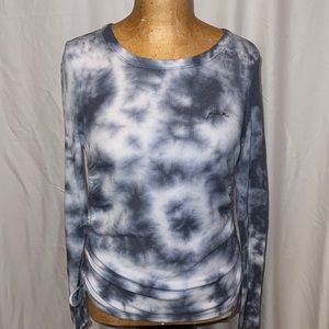 TIEDYE PULL-STRING TEE PINK BY VICTORIA SECRET NWT